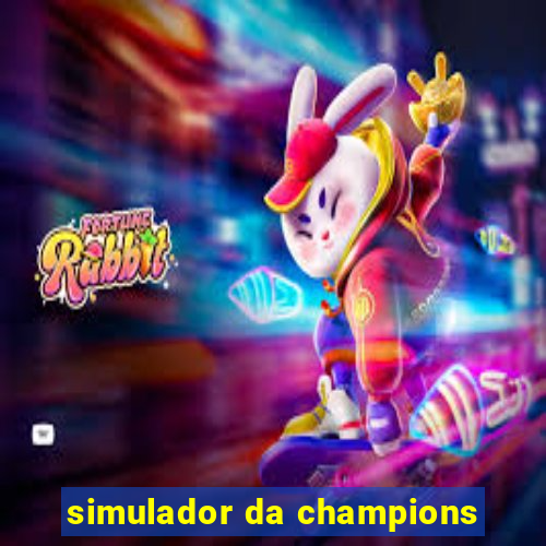 simulador da champions